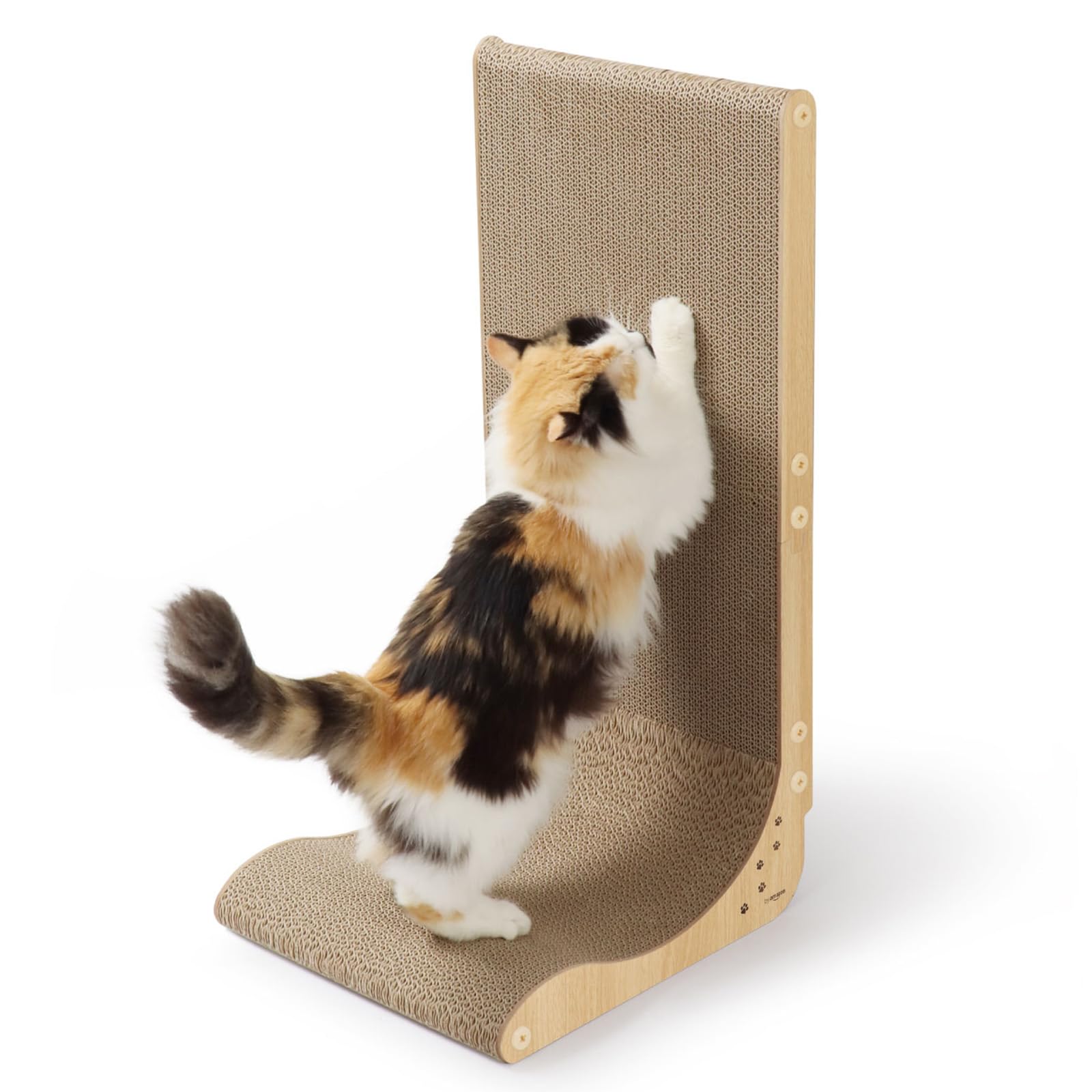 Amazon | by Amazon 猫壱 爪とぎ バリバリボード ウッドプレミアム
